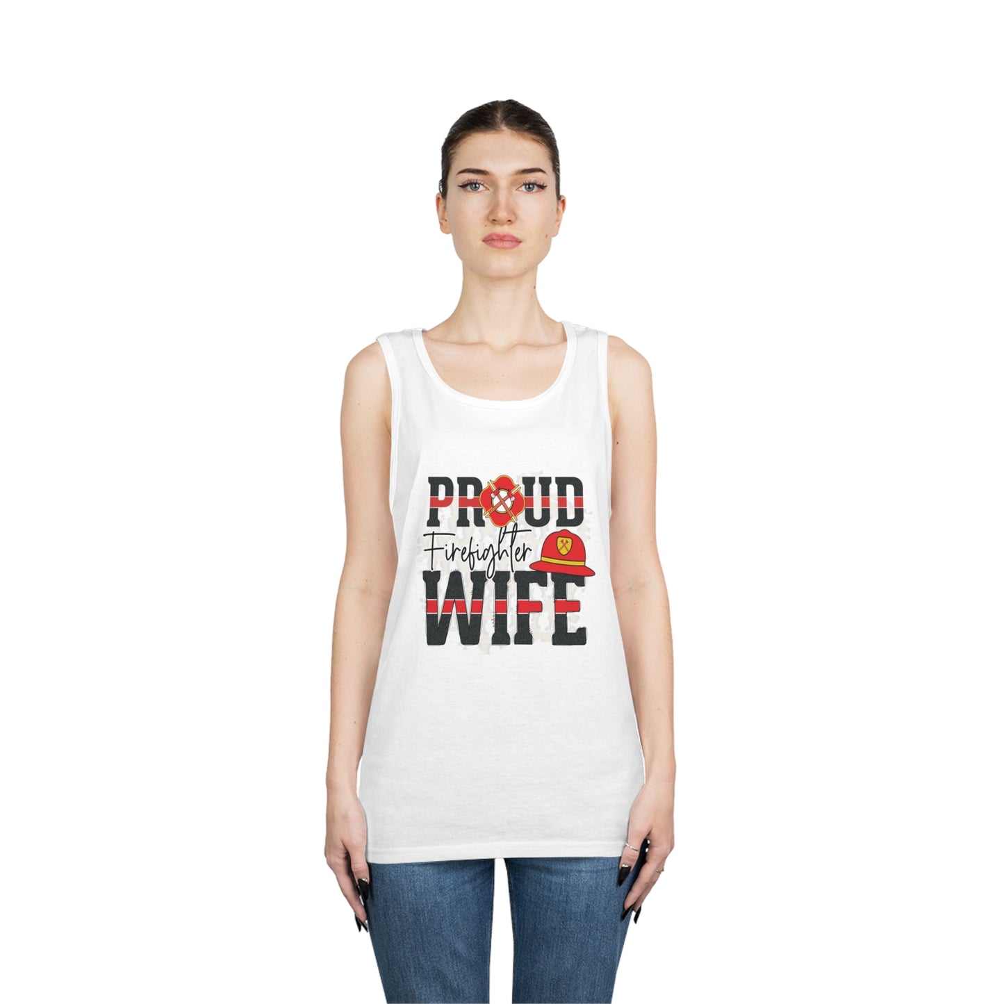 Proud Firefighter Wife TANK