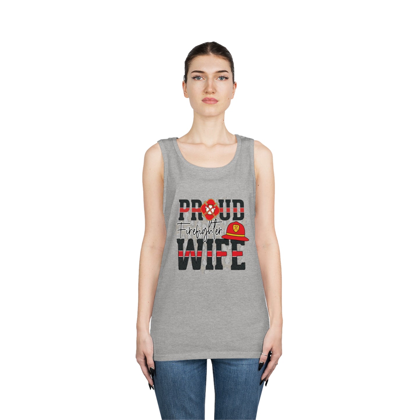 Proud Firefighter Wife TANK