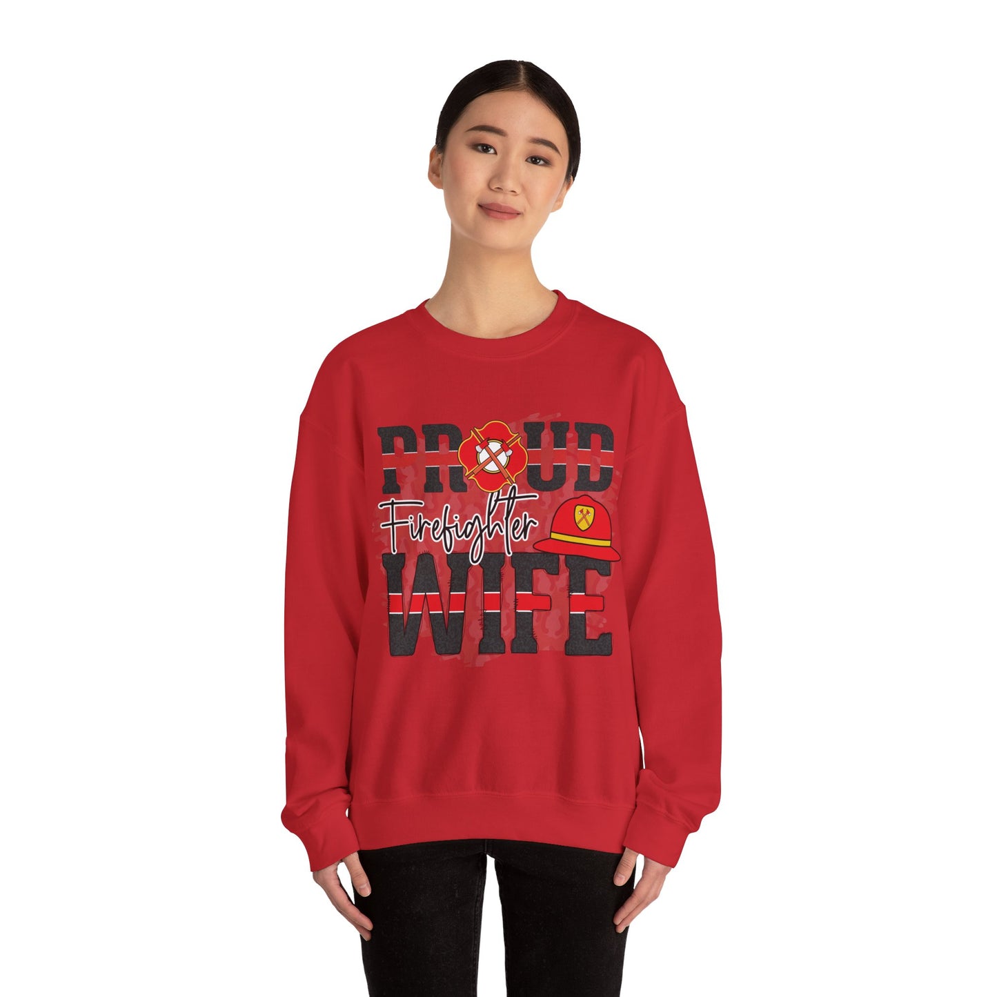 Proud Firefighter Wife SWEATSHIRT