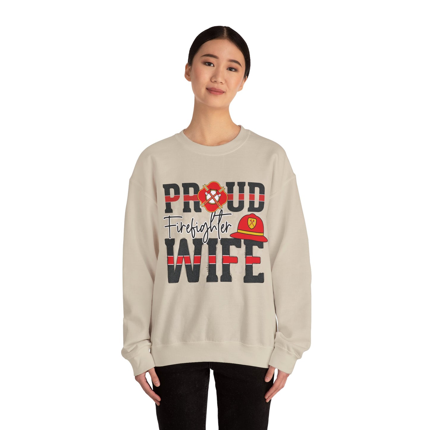 Proud Firefighter Wife SWEATSHIRT