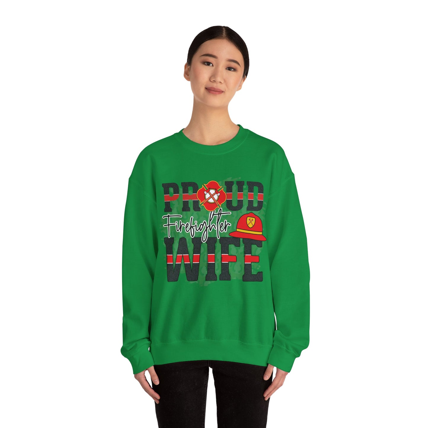Proud Firefighter Wife SWEATSHIRT