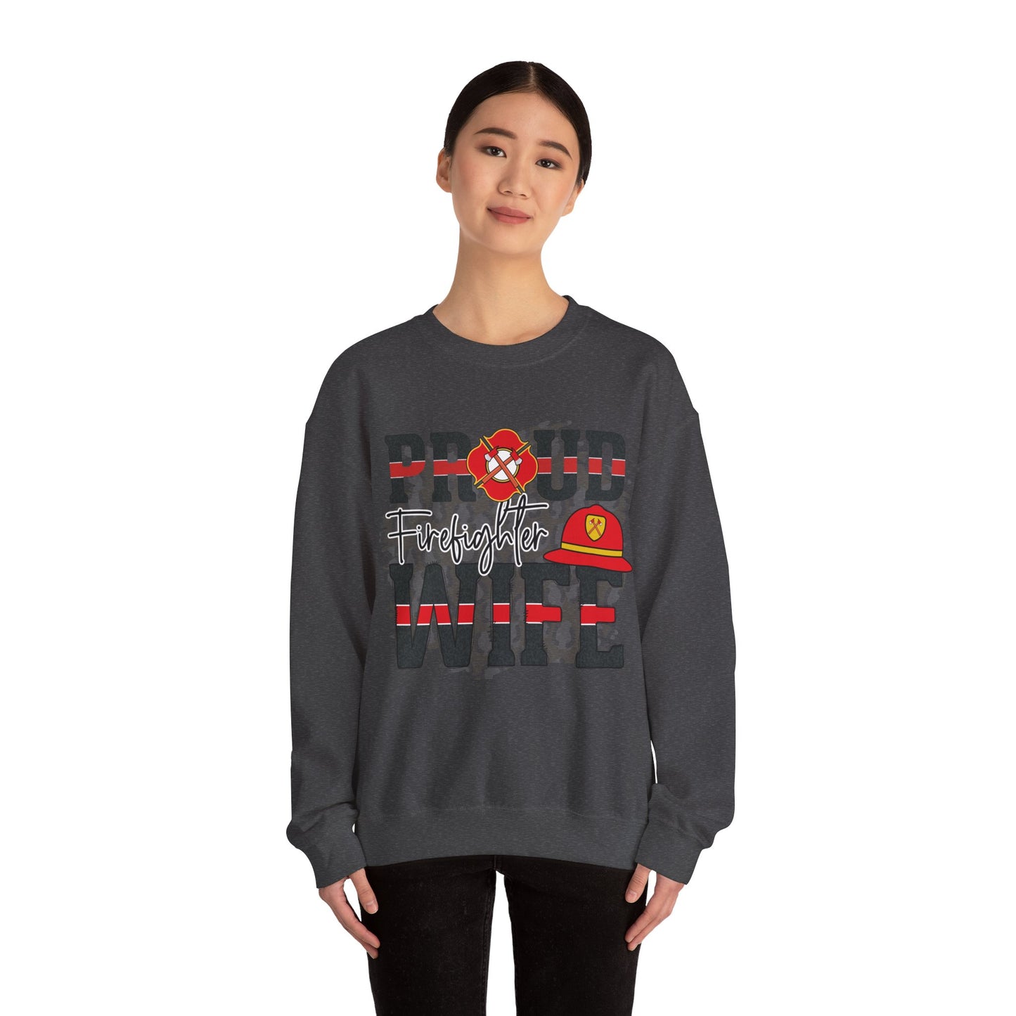 Proud Firefighter Wife SWEATSHIRT