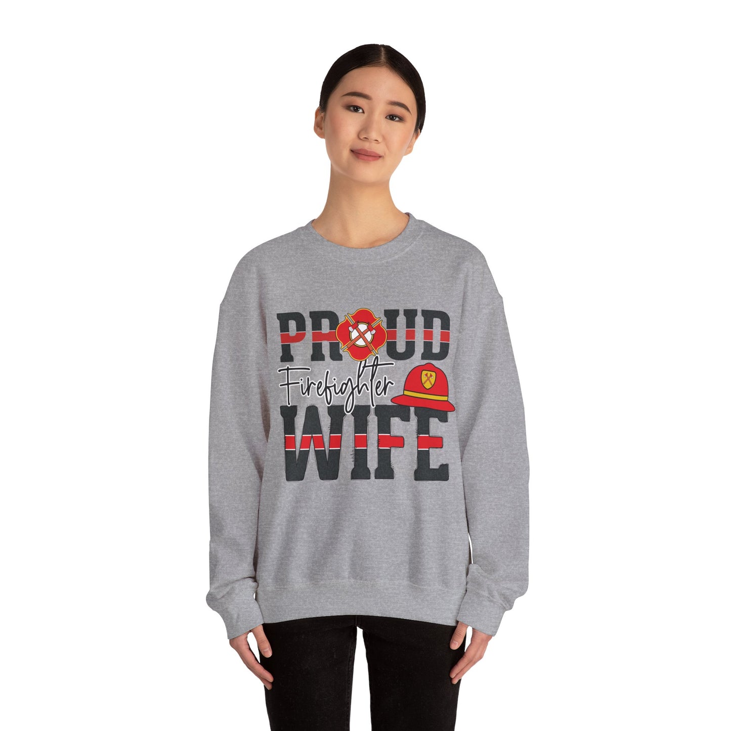 Proud Firefighter Wife SWEATSHIRT