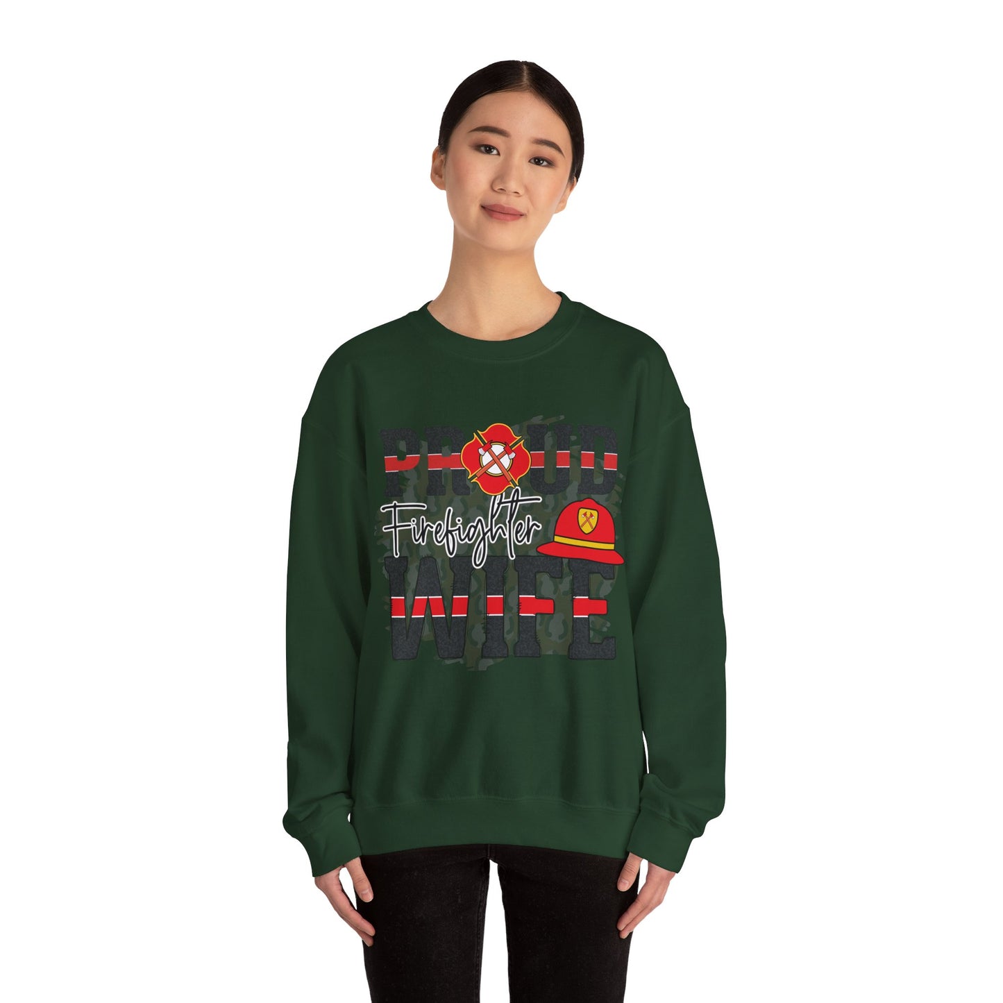 Proud Firefighter Wife SWEATSHIRT