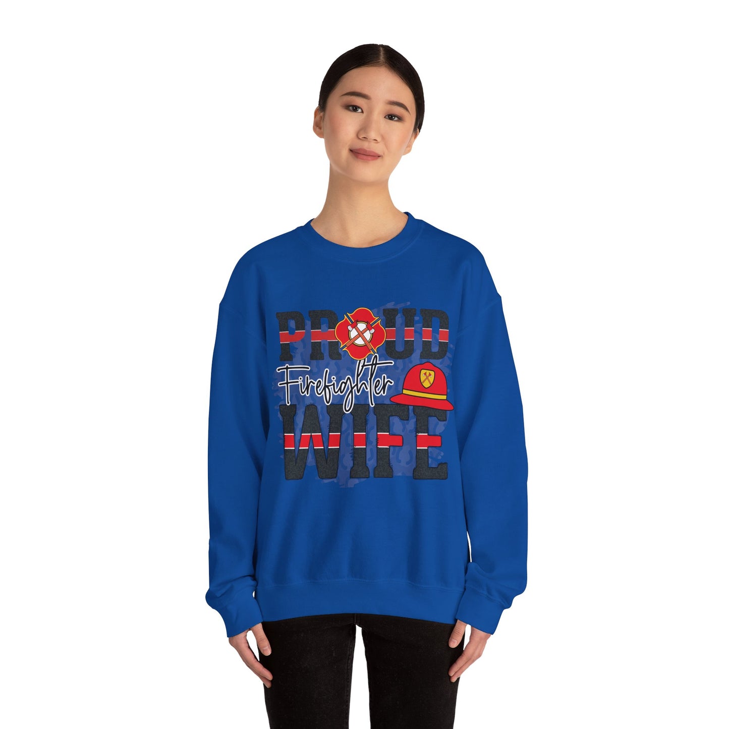 Proud Firefighter Wife SWEATSHIRT