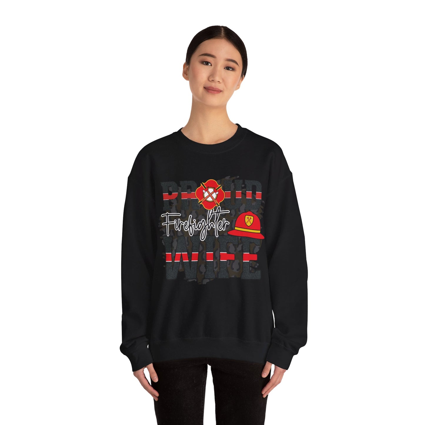 Proud Firefighter Wife SWEATSHIRT